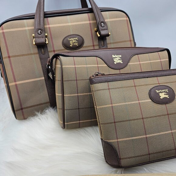 Burberry  NovaCheck Boston Bag - Picture 5 of 17